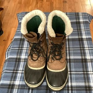 SOREL Caribou Mens Boot Brown Sz. 11 US